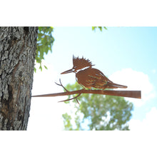 Load image into Gallery viewer, Kingfisher (spikes into tree or fence post)